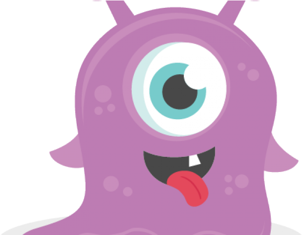 Cute Monster Clipart - Baby Monster (640x480), Png Download