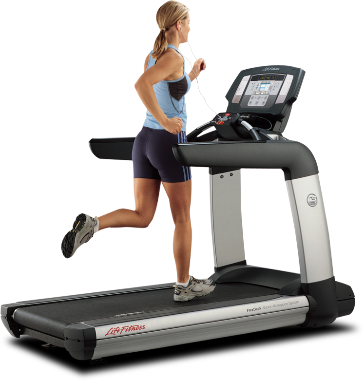 Life Fitness 95t Treadmill - Objective Of Fitness Program (747x782), Png Download