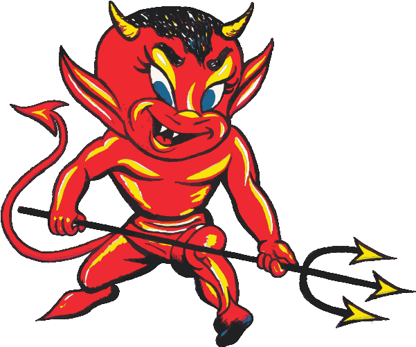 Art Print: Pop Ink - Csa Images' Devil, 61x46cm. (600x550), Png Download