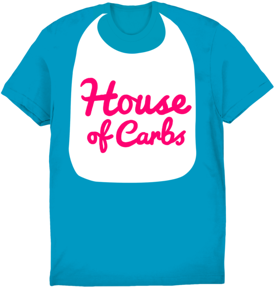 House Of Carbs “bib” Tee - Clothing (600x600), Png Download