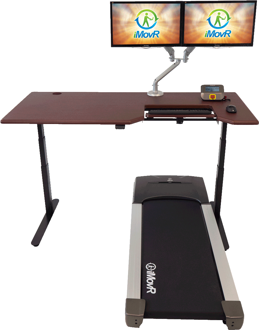 Treadmill Desk (976x1200), Png Download