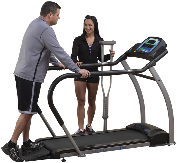 Walking On Treadmill Rehab (600x600), Png Download