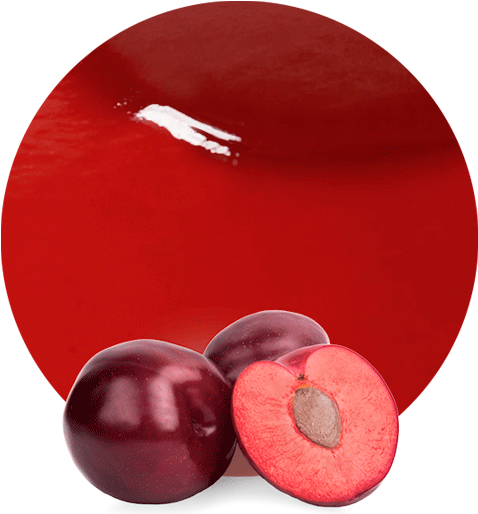 The Plum Is A Beautifully-colored Fruit That Is One - Product (536x595), Png Download