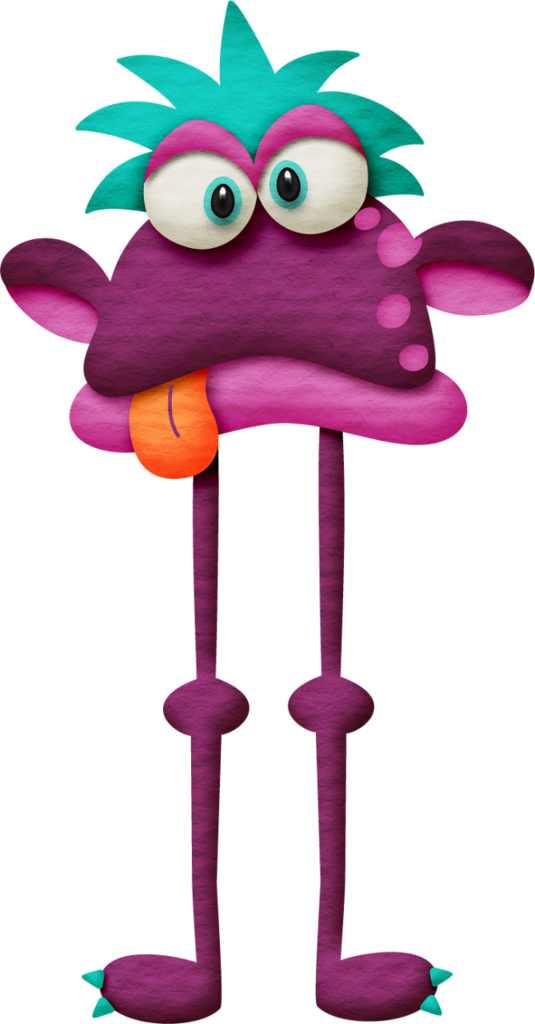 Monster * Robots - Monsters Clipart Think (535x1024), Png Download