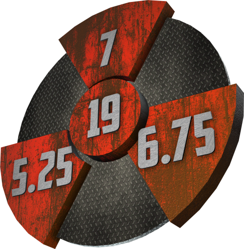 Spike - Black/gold - Hammer Black Widow Red Legend Bowling Ball (500x510), Png Download