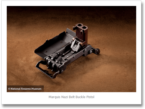 The Marquis Belt Buckle Gun Shake Your Groove Thing - Ww2 German Belt Buckle Gun (580x440), Png Download
