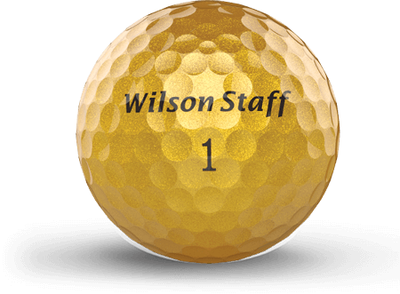 Duo Gold Ball - Wilson Dx3 Urethane 12 Golf Balls (450x331), Png Download