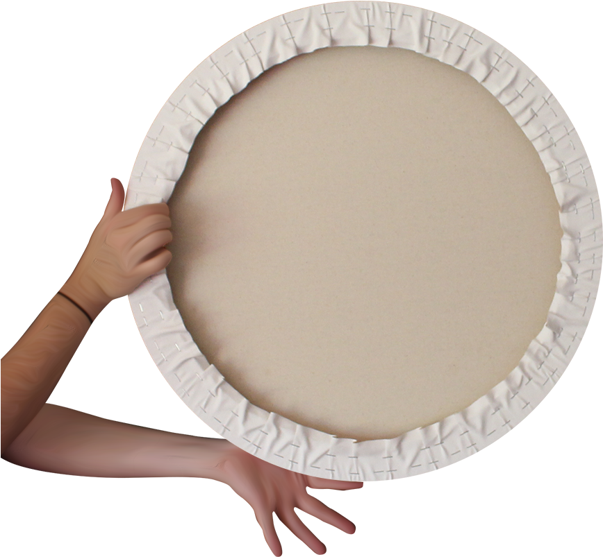 About Our Round Canvas - Circle (1000x1000), Png Download