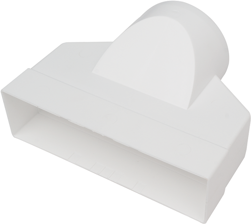 Fd200 Round-square Adaptor, 125mm Id - Adapter (715x640), Png Download