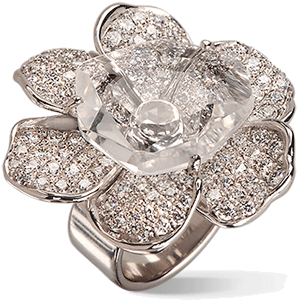 Sortija Gardenia Maxi - Ring (471x487), Png Download