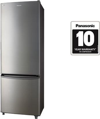 Panasonic Frost Free 342 L Double Door Refrigerator - Auto-defrost (613x460), Png Download