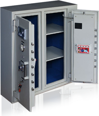 Jewellery Double Door Safe - Safe (500x500), Png Download