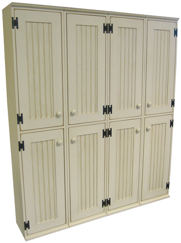 Double Door Lockers - Cream (375x500), Png Download