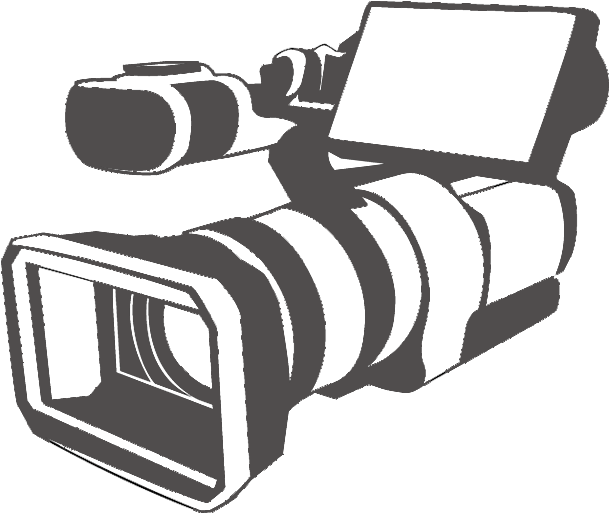 Broadcast - Video Camera Logo Png (626x626), Png Download