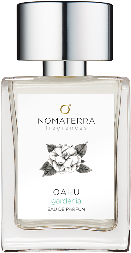 Eau De Parfum - Nomaterra Hand-poured Soy Candle - Oahu Gardenia - (1024x1024), Png Download