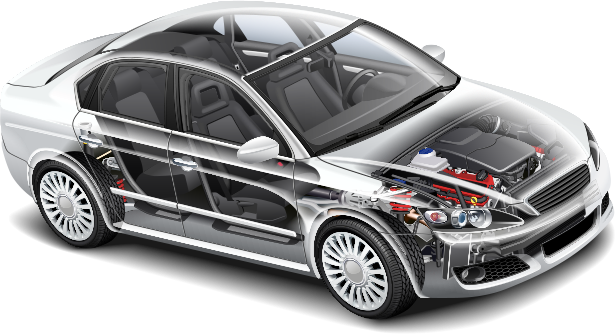 Auto Service - Executive Car (615x334), Png Download