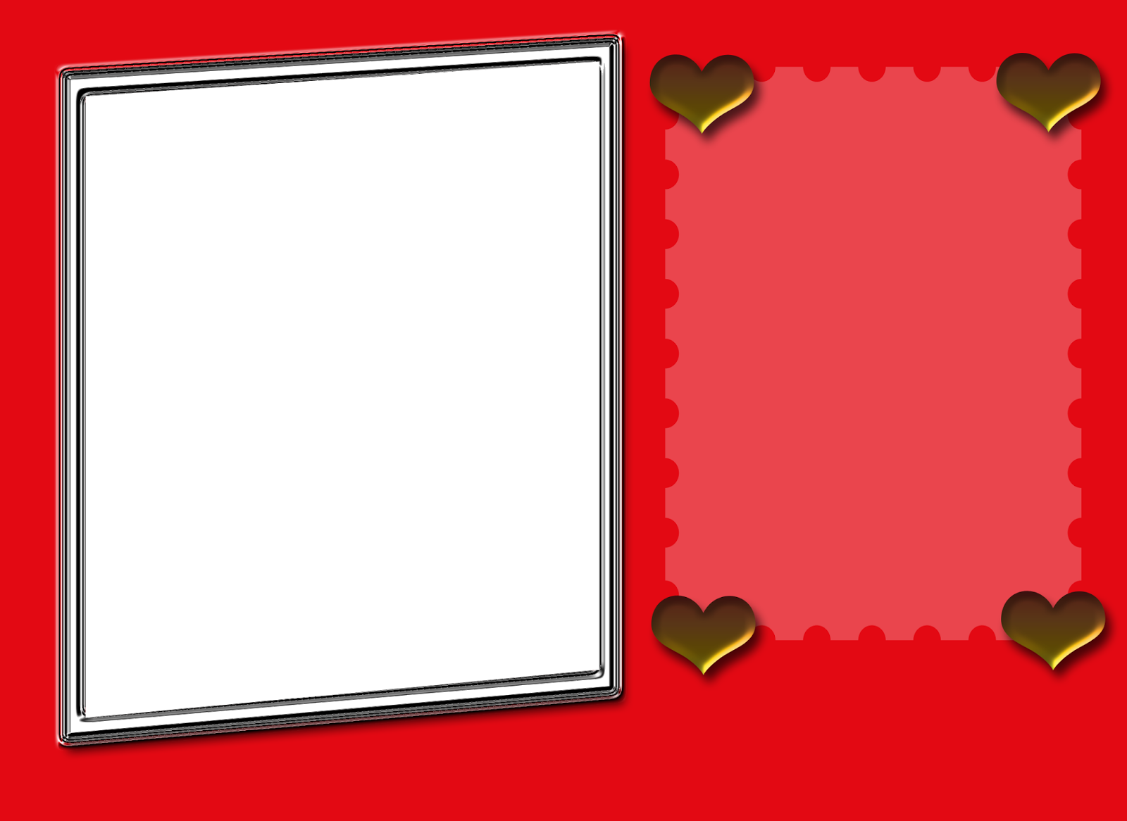 Molduras Para Fotos Amor - Moldura Foto Dia Dos Namorados (1600x1166), Png Download