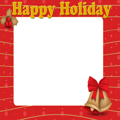 Create Your Christmas Card Online Free - Frame Card Design (500x500), Png Download