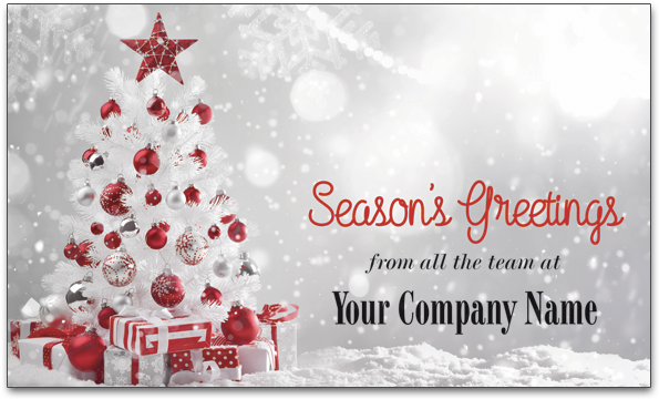 Deluxe Christmas Cards - Company Season Greeting Card (600x600), Png Download