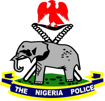 Nigeria Police Force Logo (353x340), Png Download