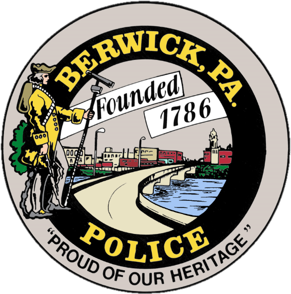 Police Logo - Berwick Police Department (590x597), Png Download
