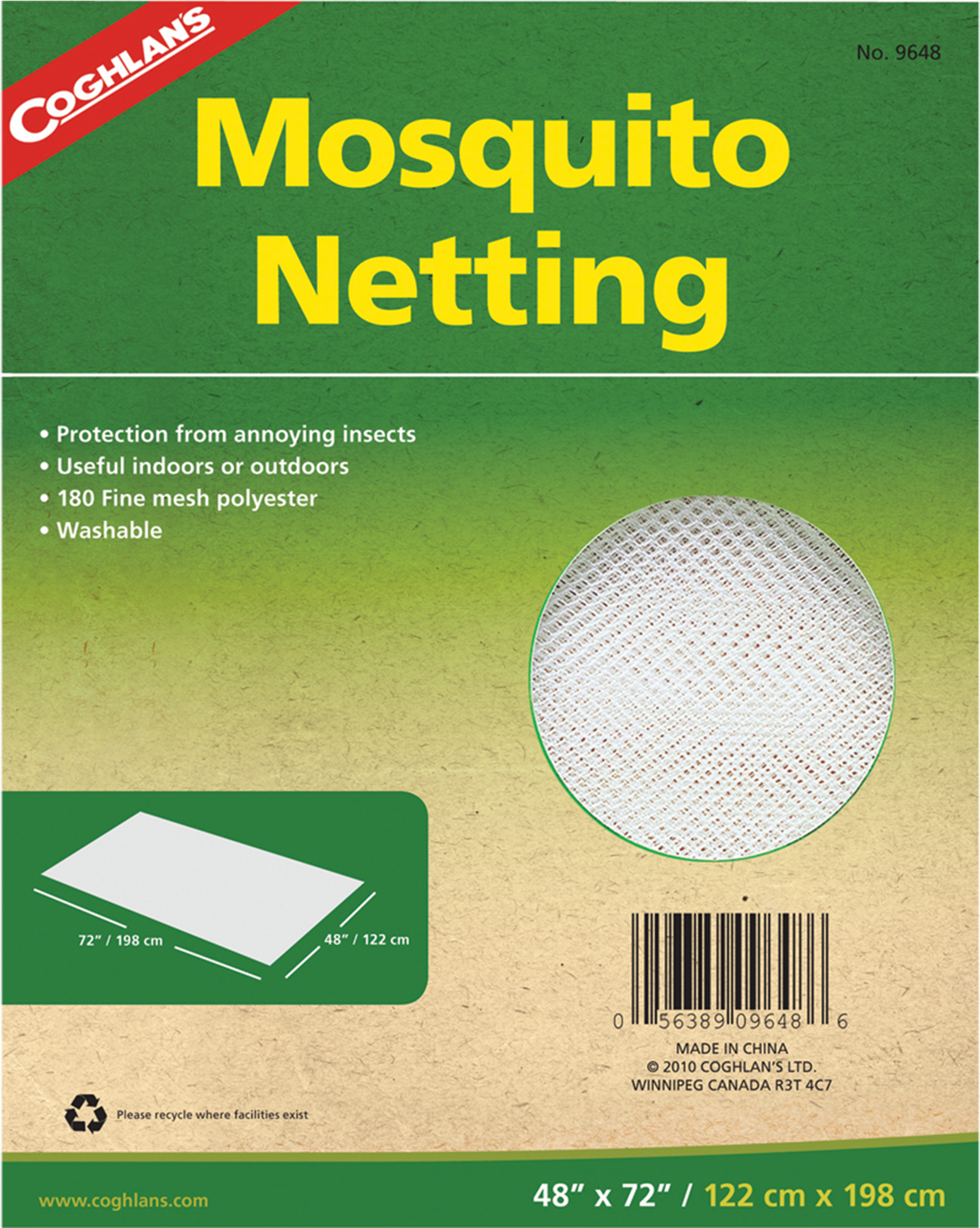 Coghlans Mosquito Netting (2000x2000), Png Download