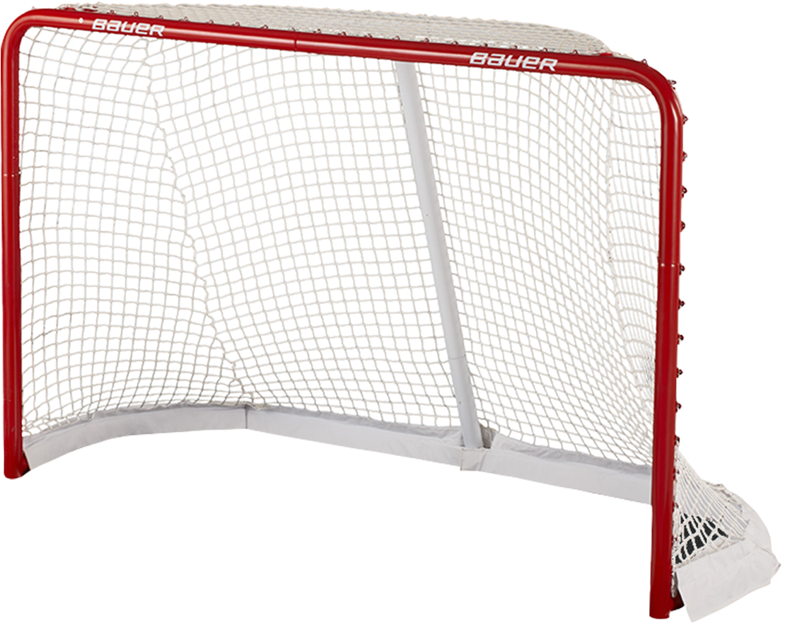 Deluxe Official Pro Steel Goal Main - Bauer Fullsize Delux Pro Steel Mål Onesize (1110x1200), Png Download