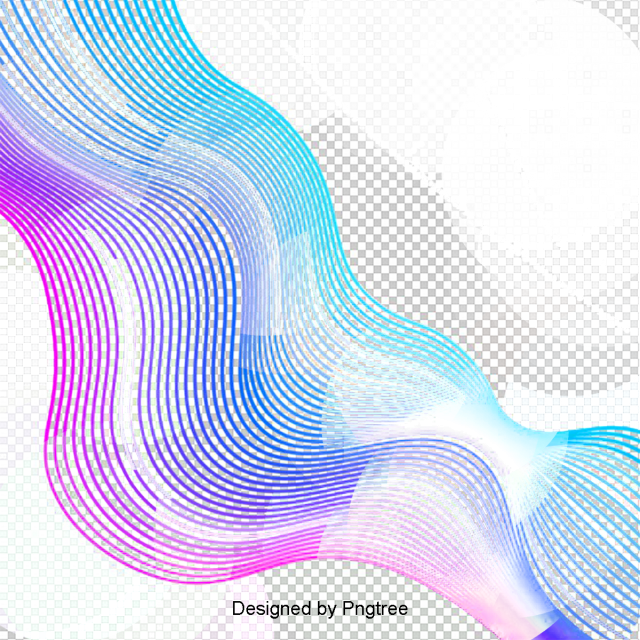 Abstract Geometric Lineas De Color - Psd (640x640), Png Download