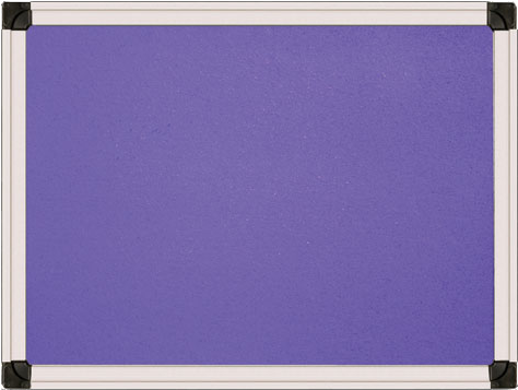 Colored Cork Board 40x60cm, Aluminium Frame - Whiteboard (600x450), Png Download