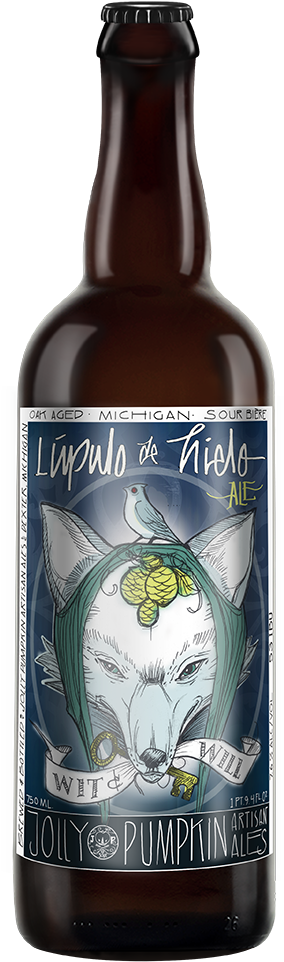 Lupulo De Hielo Bottle - Common Hop (356x1000), Png Download