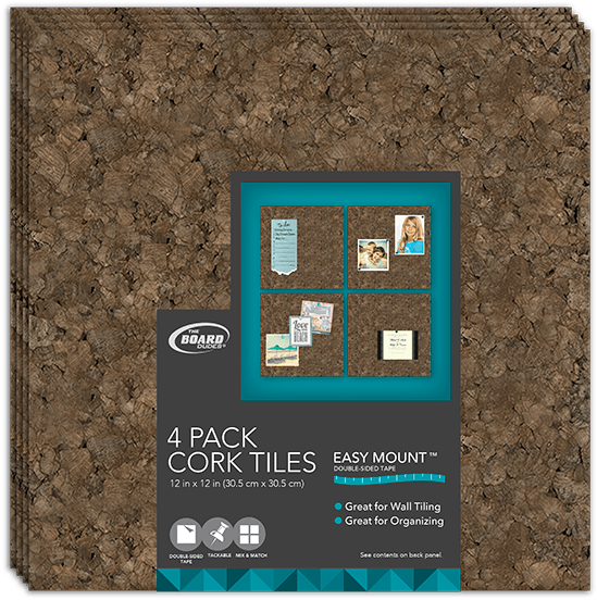 Home/cork/non-magnetic - Board Dudes 8.5" X 11" Plastic Frame Magnetic Dry Erase (600x600), Png Download