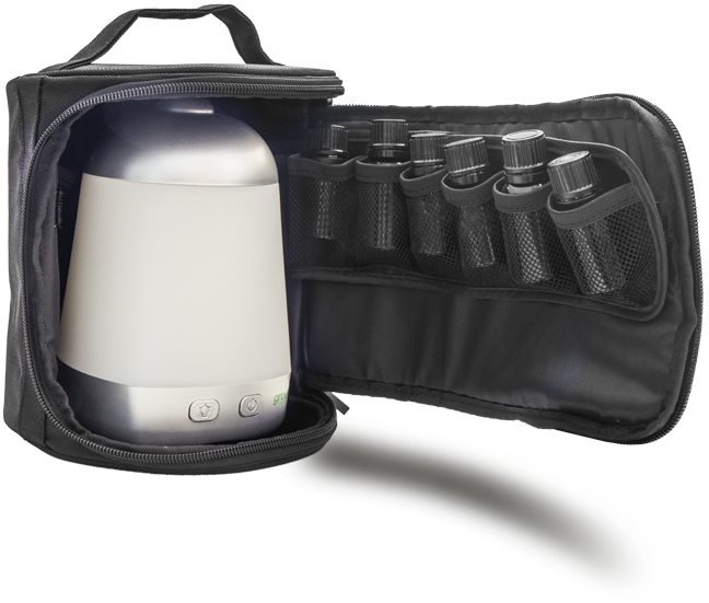 12 Count Oil Diffuser Travel Case - Travel (764x614), Png Download