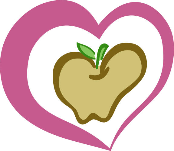 Anscathmarcach, Cutie Mark, Cutie Mark Only, Food, - Heart (575x500), Png Download