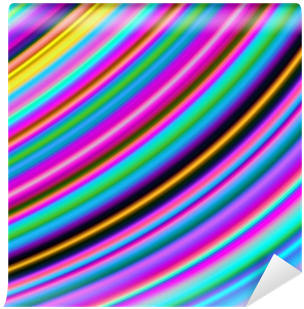 Fotomural Líneas De Colores De Parte De Un Fractal - Parallel (400x400), Png Download