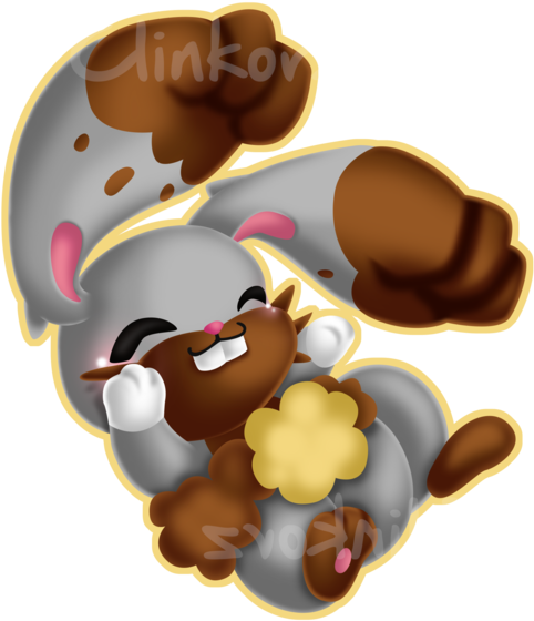 Diggersby Banner - Diggersby Pokemon (600x600), Png Download