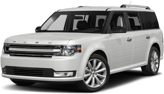 2017 Ford Flex - 2018 Ford Flex White (600x350), Png Download