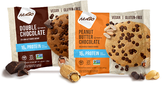 Cookies Sample Pack - Nugo Cookies (600x327), Png Download