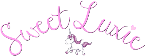 Sweet Luxie Makeup Swatch Stencils - Htc 10 Hardcase Hülle Kleine Einhörner - Lila, (600x200), Png Download