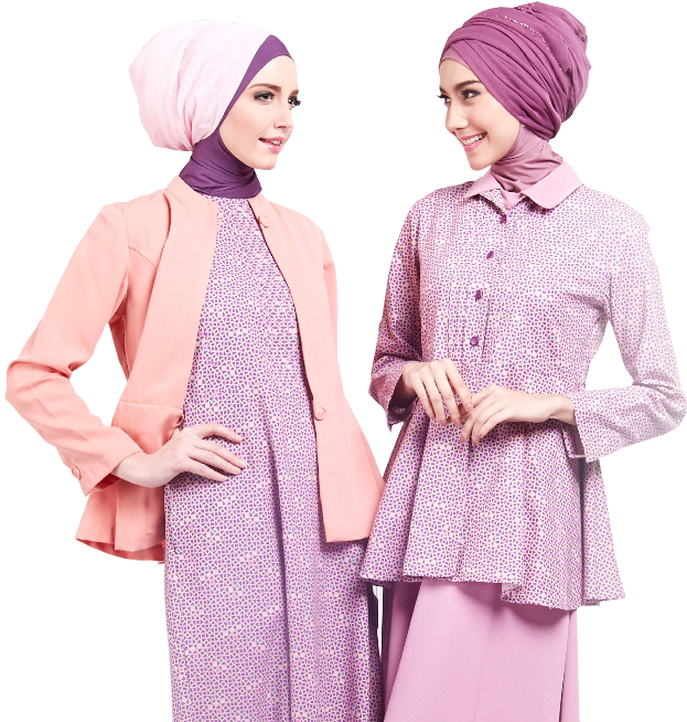 New Dress Sweaty Rp - Header Hijab (677x673), Png Download
