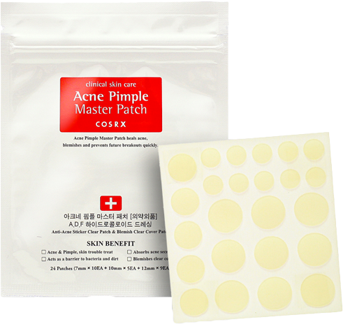 Cosrx Acne Pimple Master Patch 24 Patches, Health & - Cosrx Acne Pimple Master Patch (24 Patches) (500x500), Png Download