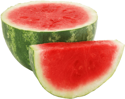 Sandia Mitad - Champion Watermelon (460x360), Png Download