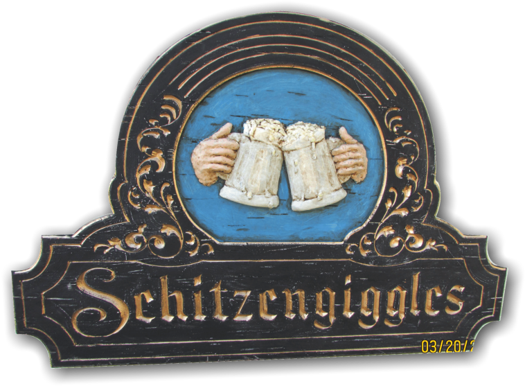 00 Signs For Tiki Bars Bavarian Pub Sign For The Mancave - Antique (800x600), Png Download