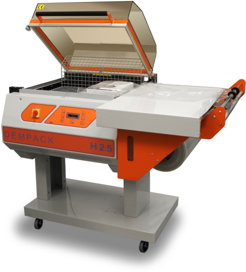 Clamco Dempack H25 One Step Shrink Wrap Machine - Shrink Wrap Service Malaysia (567x600), Png Download