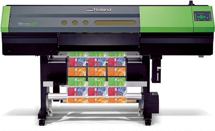 Versauv Lec With Juice Bottles Shrink Wrap Prints - Uv Printing Machine Roland (800x533), Png Download
