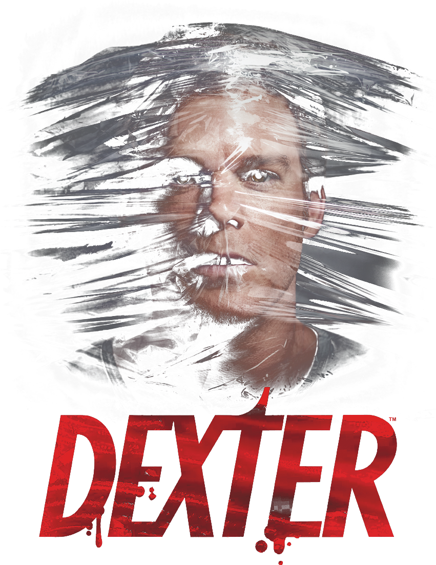 Dexter Plastic Wrap Men's Ringer T-shirt - Dexter Season 7 Poster (850x1152), Png Download