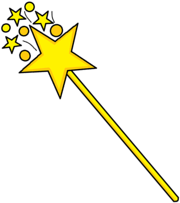 Fairy Tales And Fiction By - Wand (463x503), Png Download