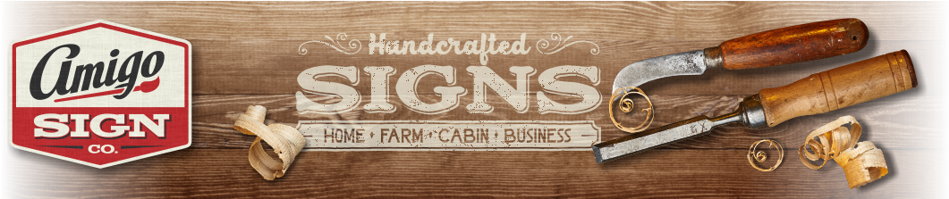 Handcrafted Signs (1077x222), Png Download