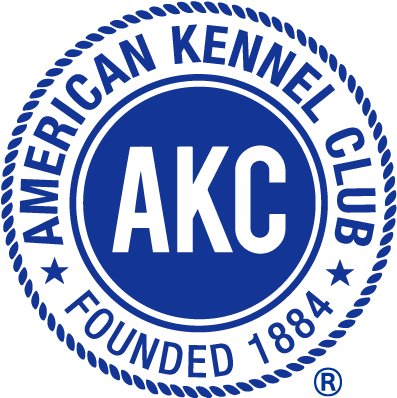 Akc Seal Rgb 052217 - American Kennel Club Akc Solid Print Dog Bed (589x455), Png Download