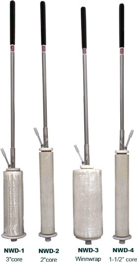 Nelson Wrap Dispenser - Nwd-2 - For Rolls (278x530), Png Download