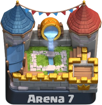 Royal Arena - Royal Arena Clash Royale (341x362), Png Download